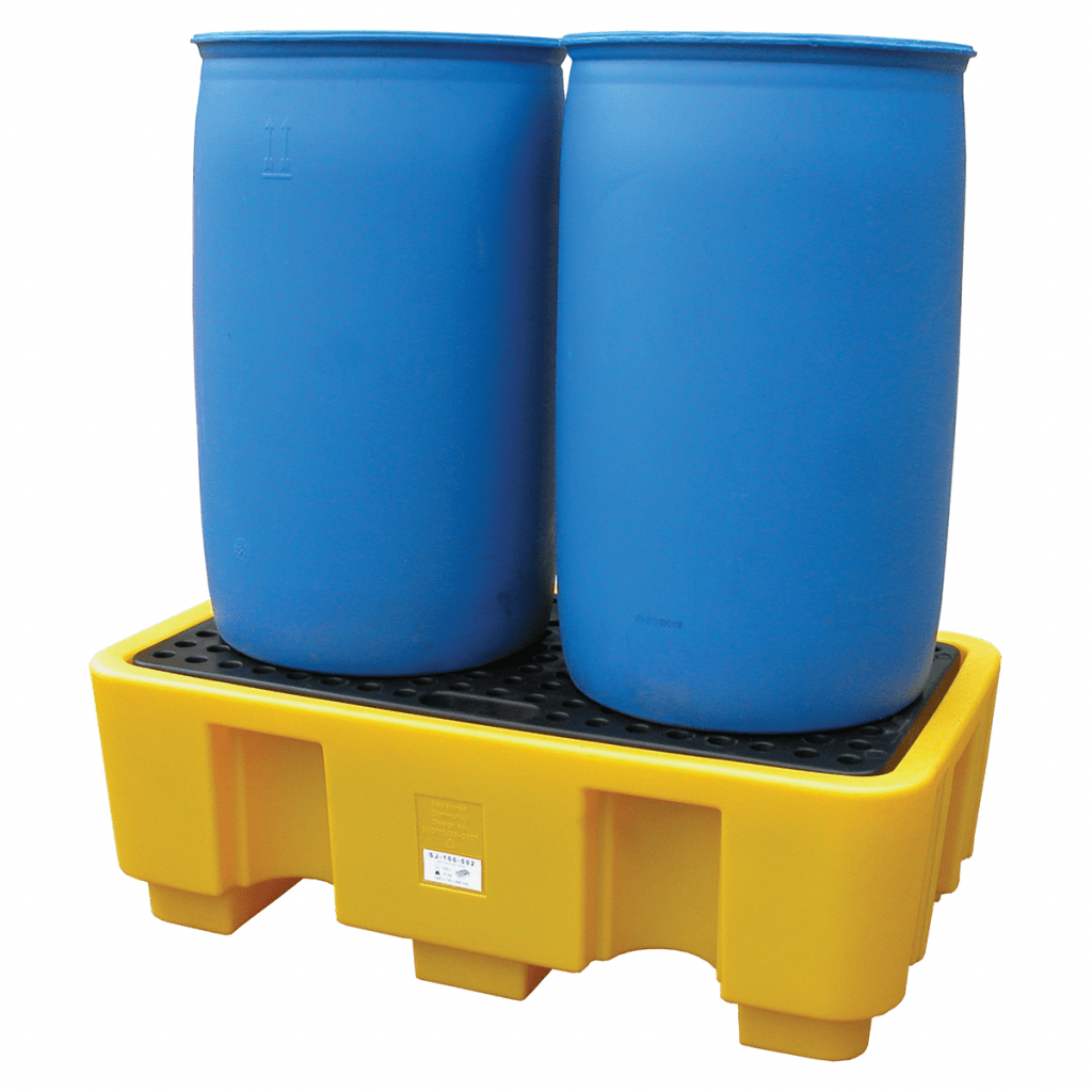 2 Drum Spill Containment Pallet | Unisan UK