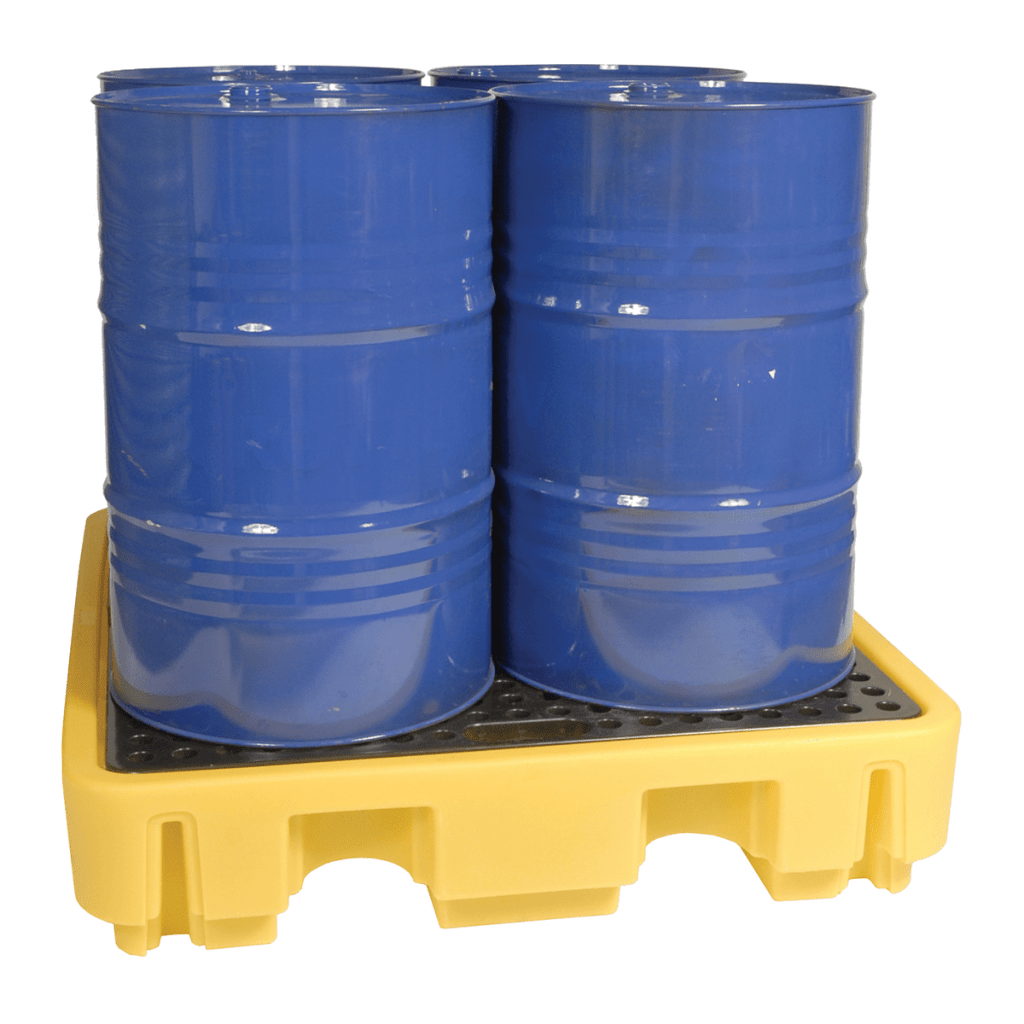 4 Drum Spill Containment Pallet Unisan UK